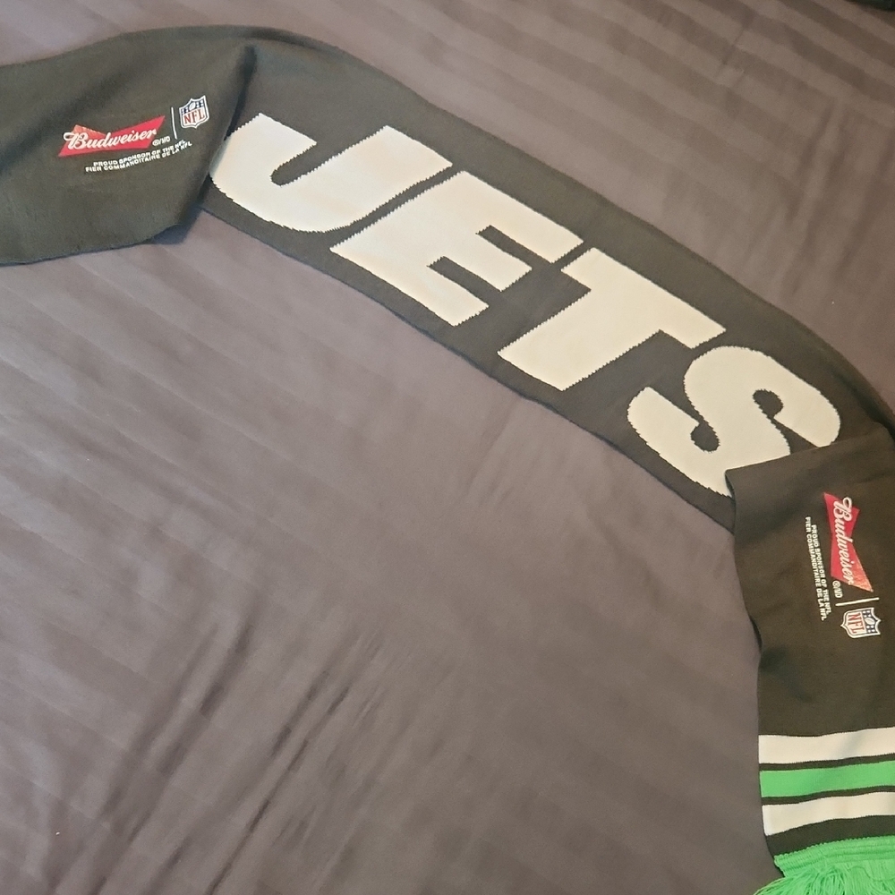 NY Jets Football Team Scarf